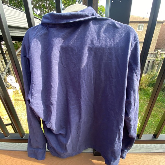 Uniqlo Work Jacket Navy Size Large - Picture 2 of 2